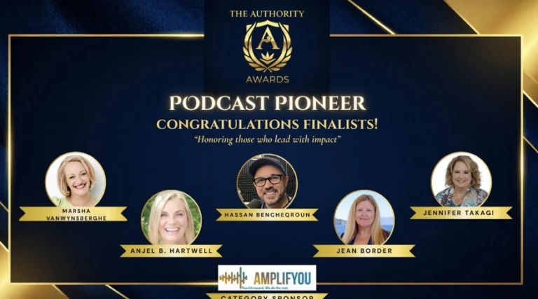 Authority Awards Podcast Pioneer 2026 finalists, including Hassan Bencheqroun